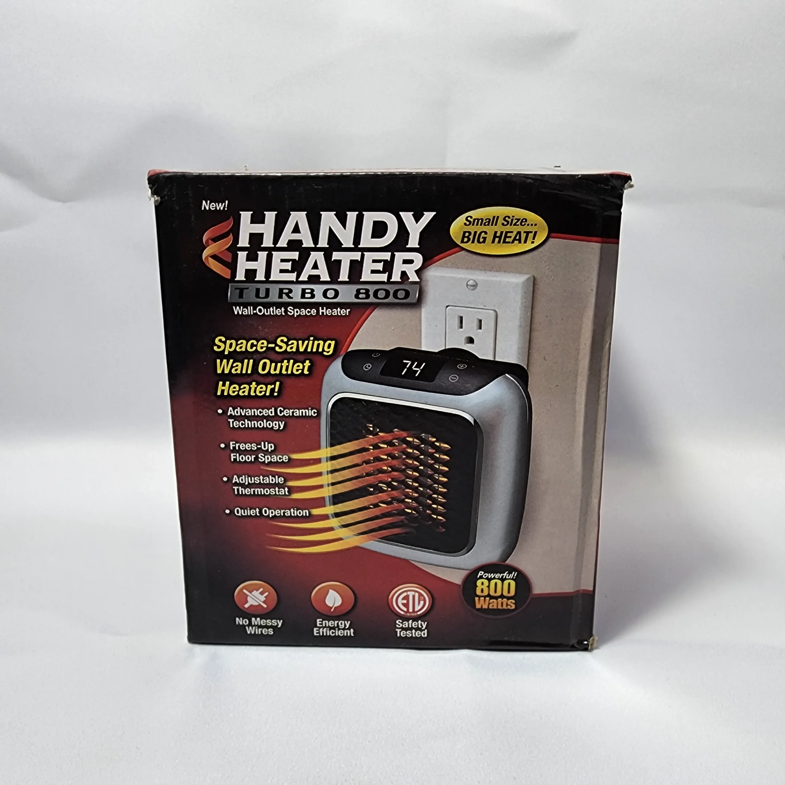 بخاری برقی دیواری Handy Heater Turbo 800 2 بخاری برقی دیواری Handy Heater Turbo 800