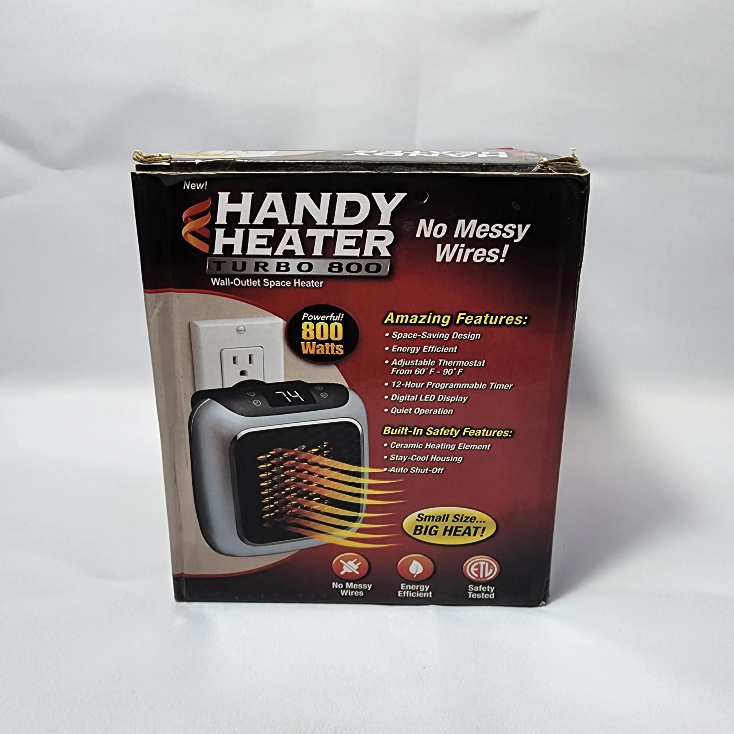 بخاری برقی دیواری Handy Heater Turbo 800 8 بخاری برقی دیواری Handy Heater Turbo 800