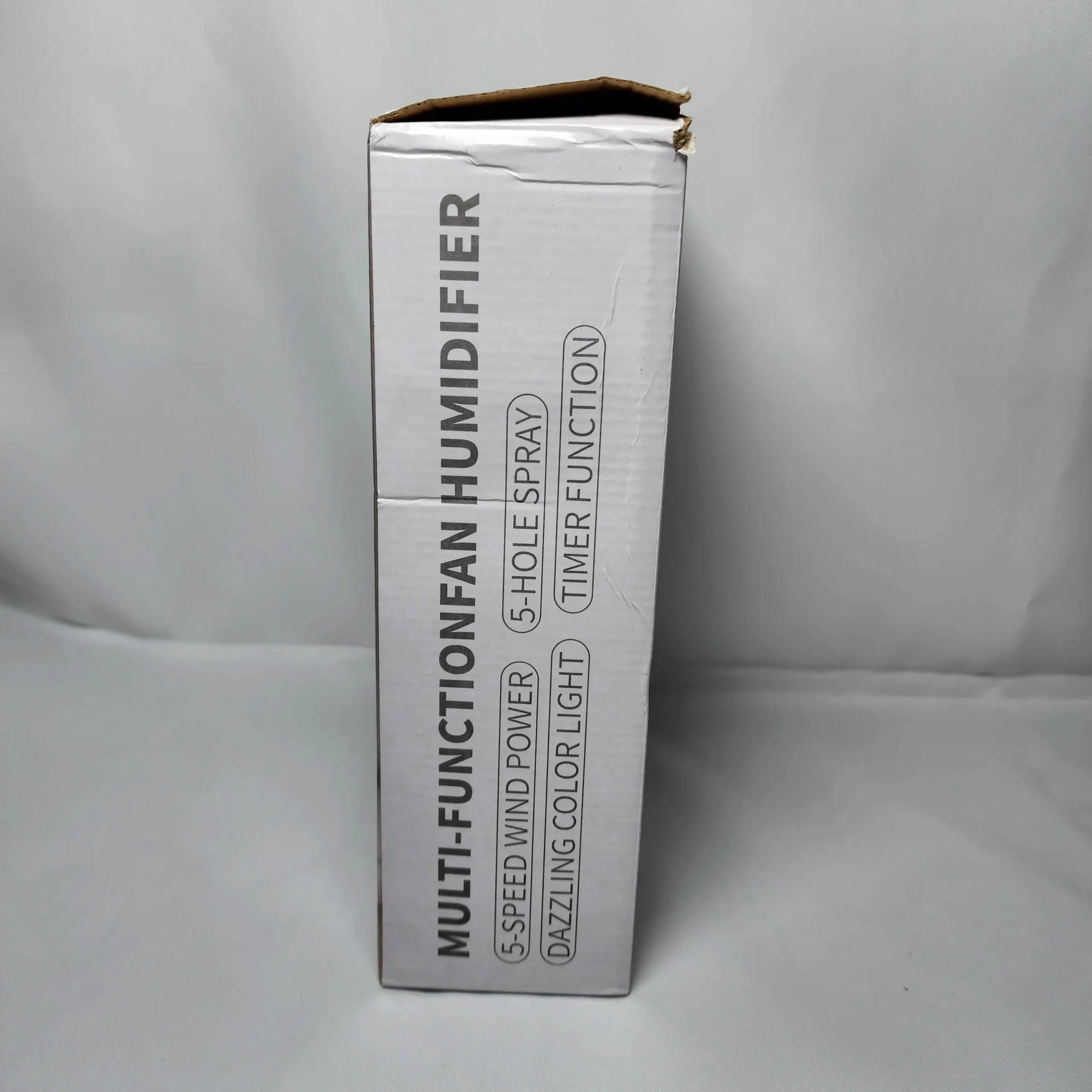 پنکه رومیزی خنککننده و بخور سرد چندکاره مدل Fan Humidifier 11 فن رومیزی بخور سرد چندکاره مدل Fan Humidifier با 5 نازل بخار در حالت روشن